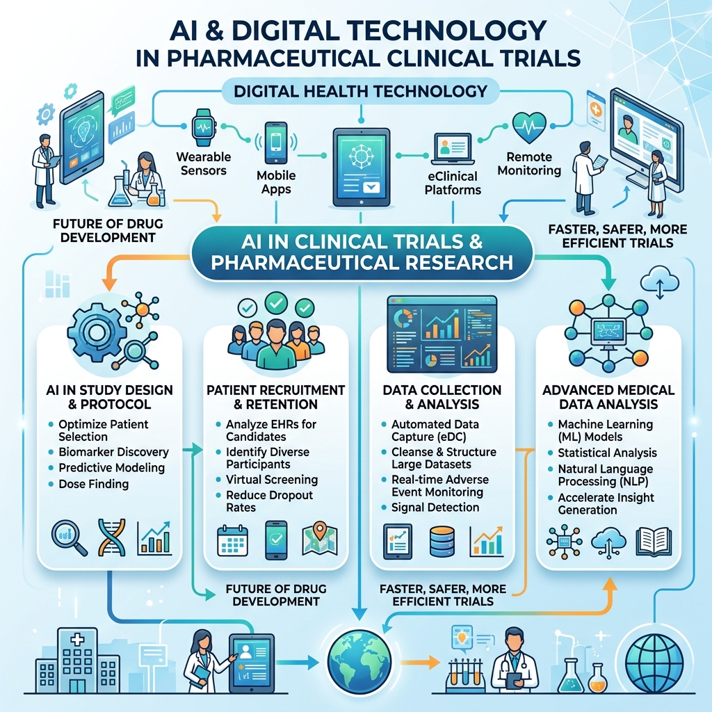 AI in Clinical Trials: Use Cases, Benefits & What's Next in Healthcare Research